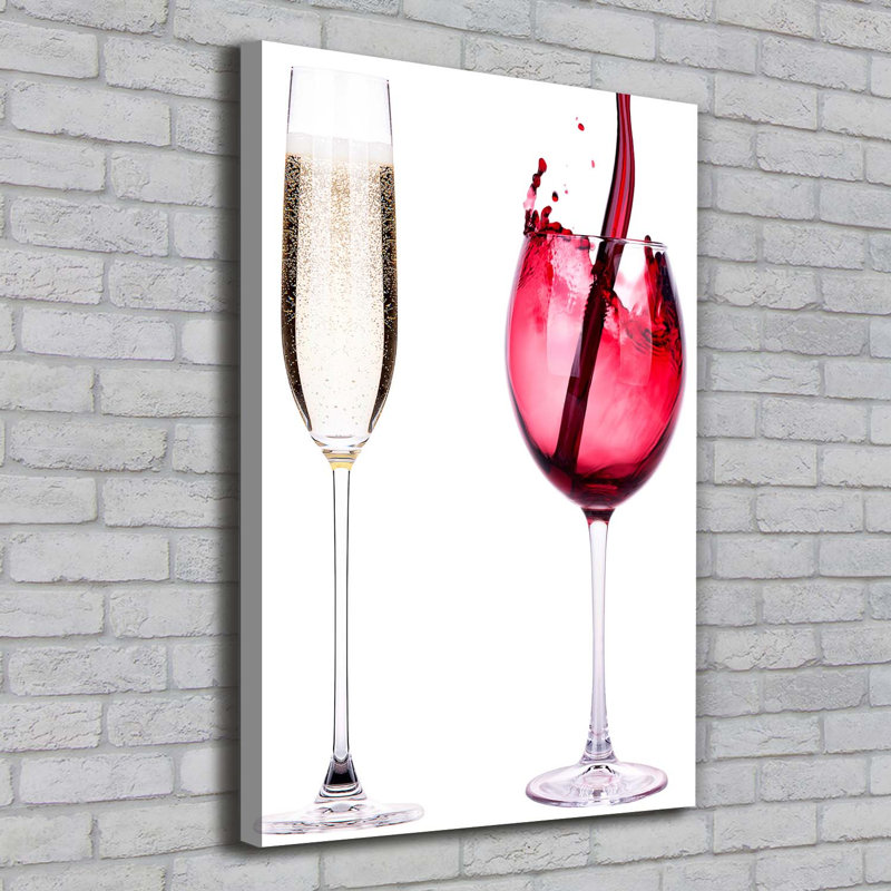 Colorful Cocktails - Wrapped Canvas Print