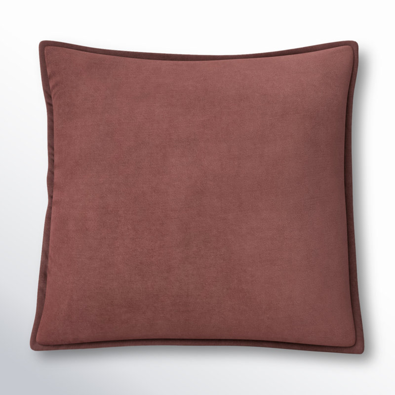 Housse de coussin Norwin, 18 po x 18 po, Rouille