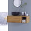 Basic 95 mm Wall Mounted Single Double Bathroom Vanity Base
