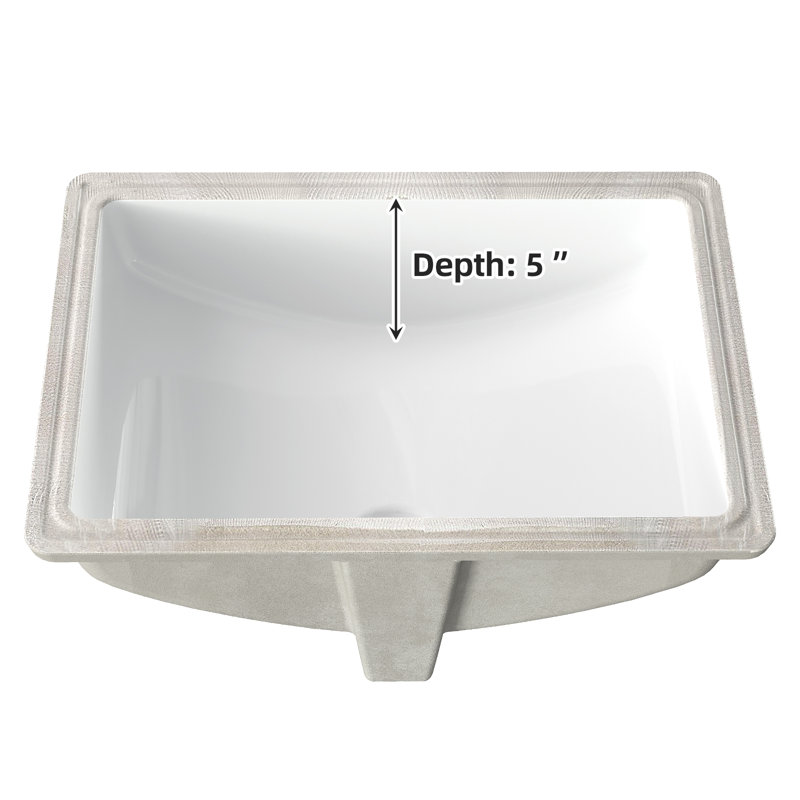 Blue Elephant 21.7mm L x 15.7mm W Natural Stainless Steel Rectangular Sink