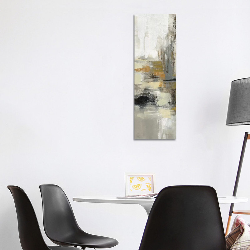 Lava And Steam II by Silvia Vassileva - Print on Canvas, Wrapped Canvas, 121.92 cm H x 40.64 cm W x 1.91 cm D
