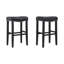Tabouret de bar et de comptoir rembourré Jameson-376780850-376780833