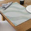 Napperon tissé en PVC Wave - ensemble de 12-110746539
