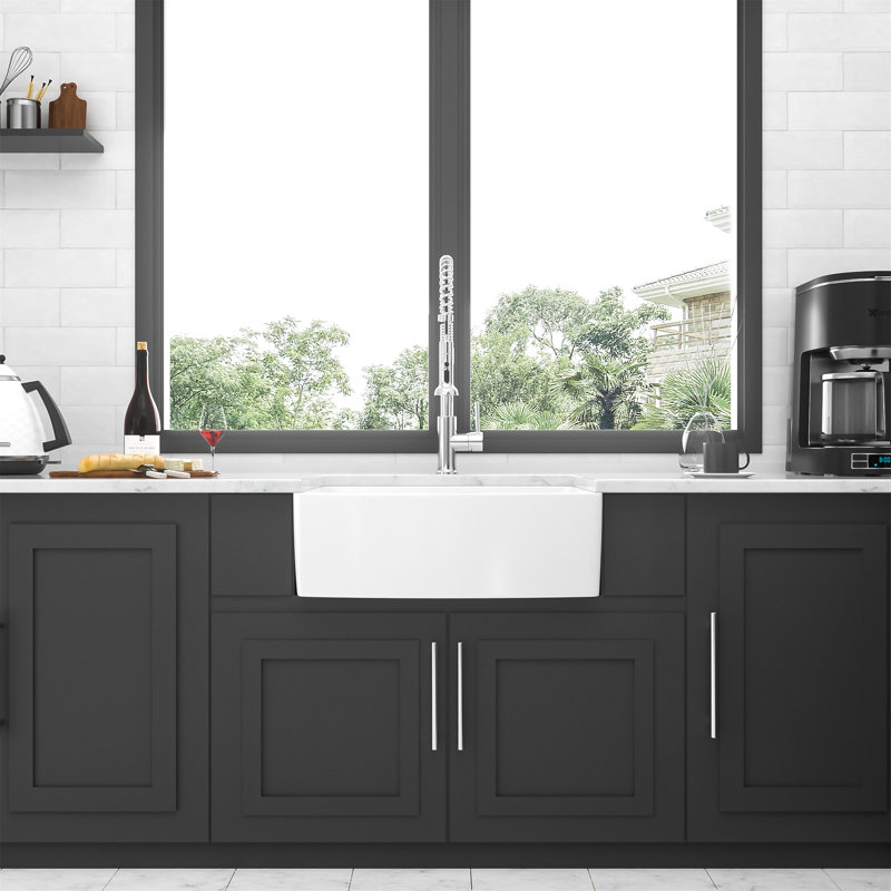 Farmhouse Sink - Évier de cuisine en évier de cuisine en céramique