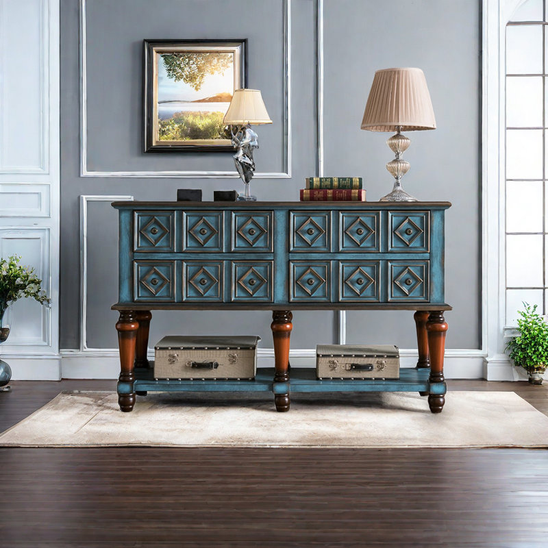 Buffet Sushanth, Bleu