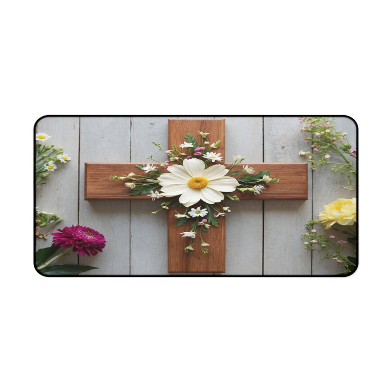 Polyester Desk Pad, 31.5x15.5
