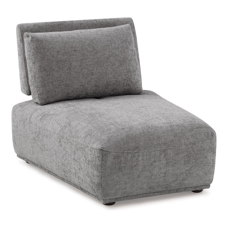 Fauteuil modulaire extensible Aukeem, Gris chenille