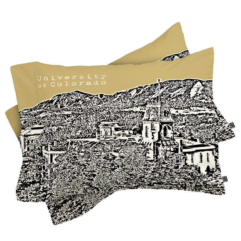 Bird Ave University of Colorado Pillowcase, King