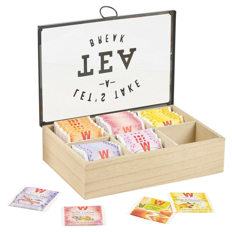 Symple Stuff Henkil Tea Box