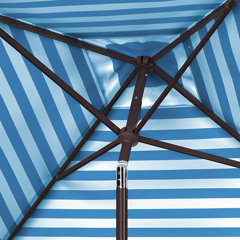 Parasol de marché carré 7,5 pi Toucha, Bleu pastel