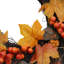 Faux Lighted Maple 45cm Wreath