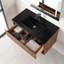 Ensemble de meuble-lavabo flottant avec lavabo mural 36 po Khaleia-576162760-576162762