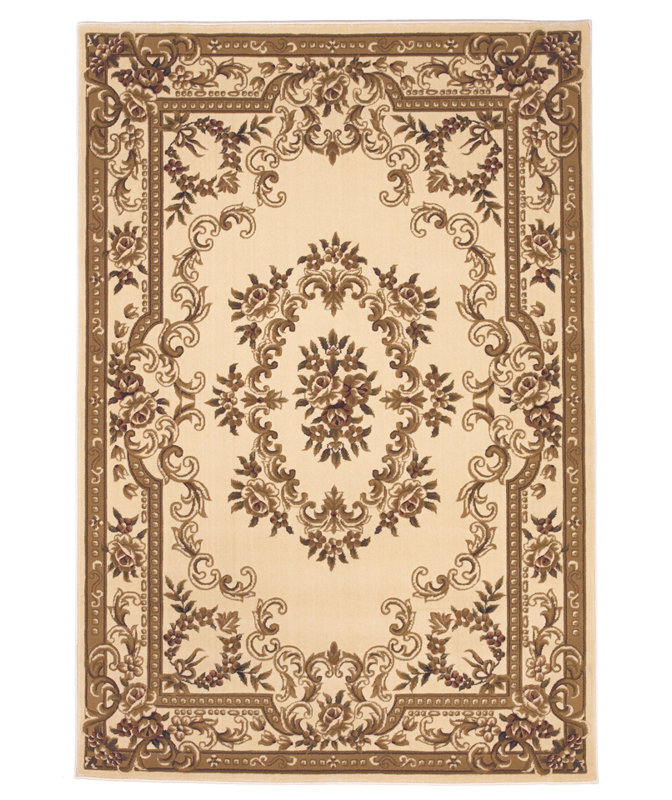 2' X 3' Polypropylene Ivory Accent Rug