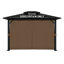 Paroi latérale en polyester pour pavillon de jardin Aoodor-121327738-90565558