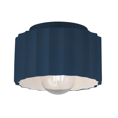 Colgate Single Light Ceramic Flush Mount