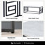 Acelee 120cm Coffee Table for Living Room Furniture, Wood and Metal Centre Table-1159105686