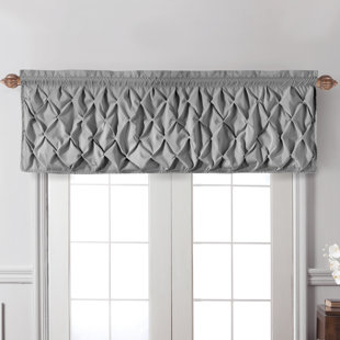 Modern Window Valance with Rod Pocket