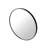 24"  Large Round Black Circular Mirror