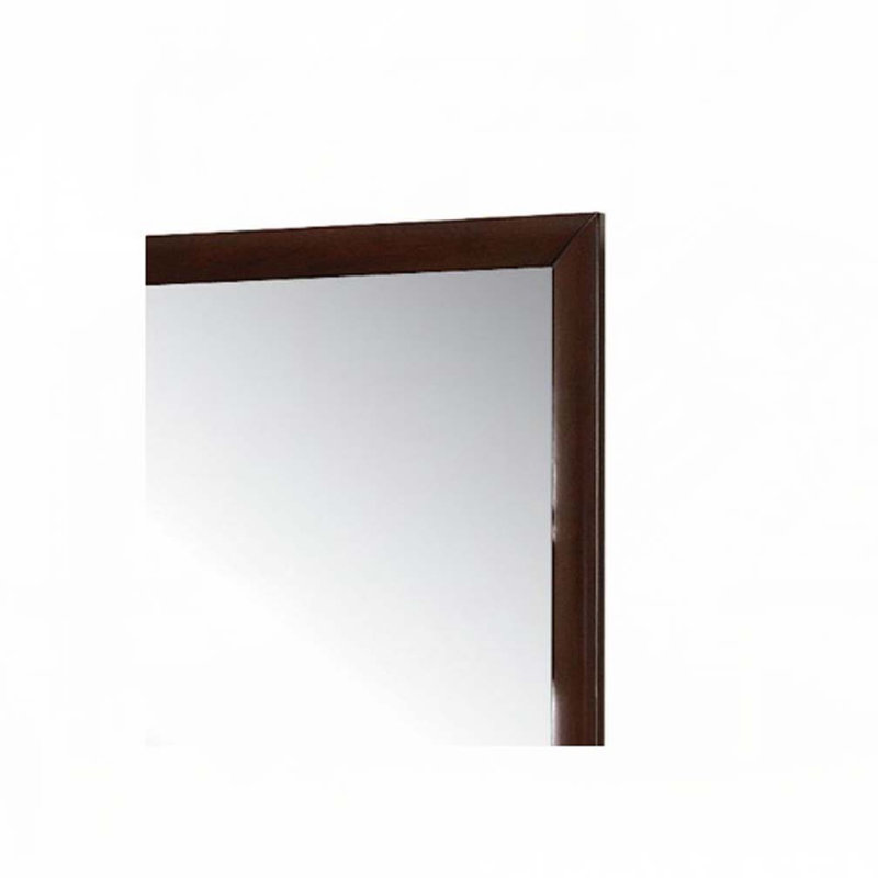 Espresso Finish Mirror, 39" x 35"