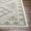 Saber Southwestern Flatweave Wool Area Rug in Gray/White-27174387