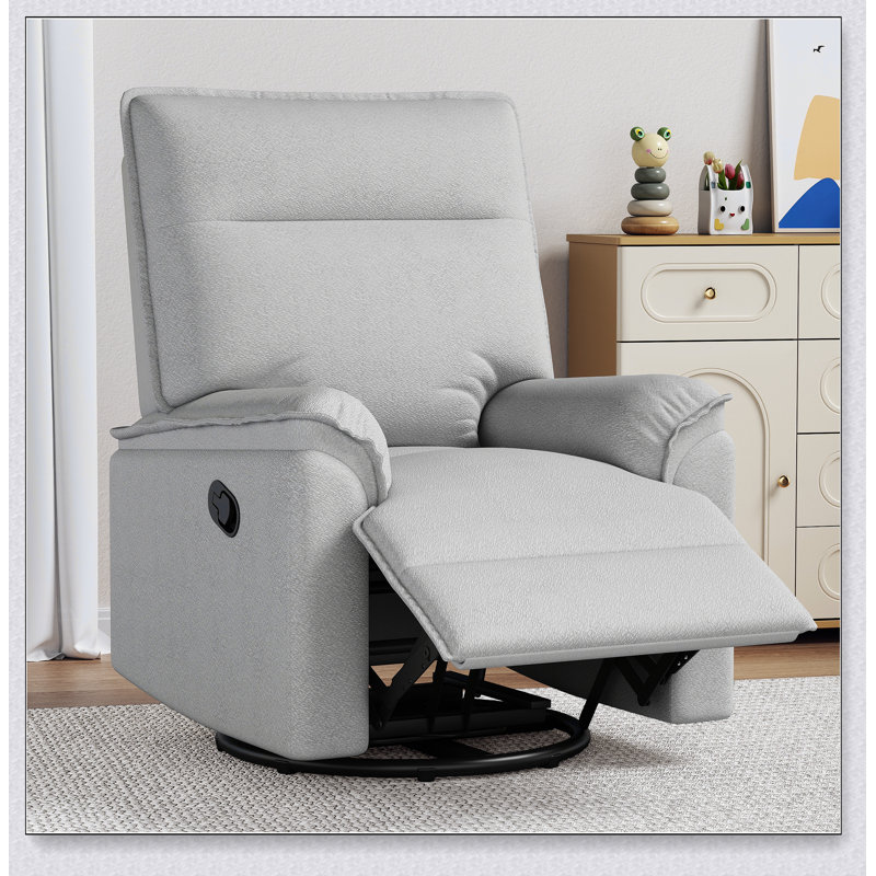 Fauteuil inclinable pivotant à 360 degrés avec fauteuil inclinable manuel