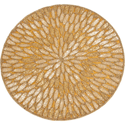 Vazquez Geometric Round Placemat
