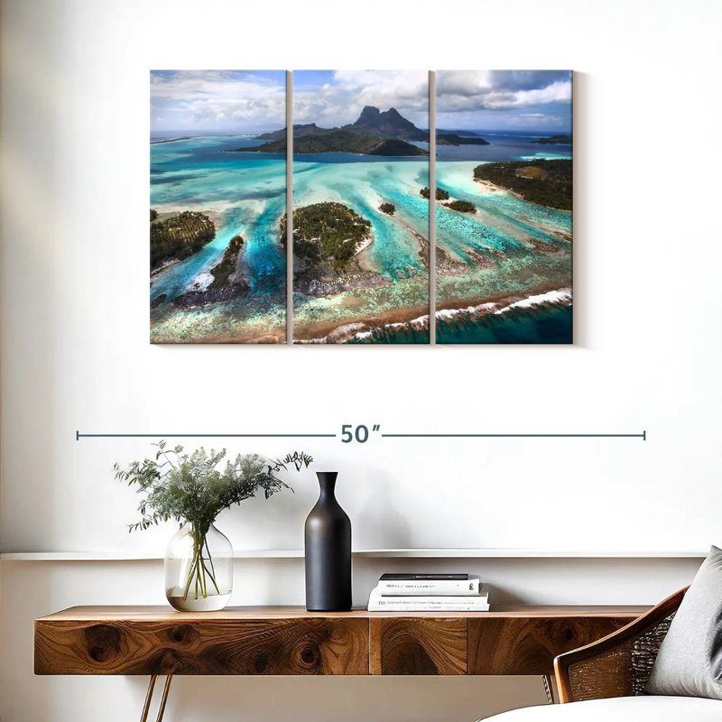 Gillard Bora Bora Lagoon, 24" H x 38" W