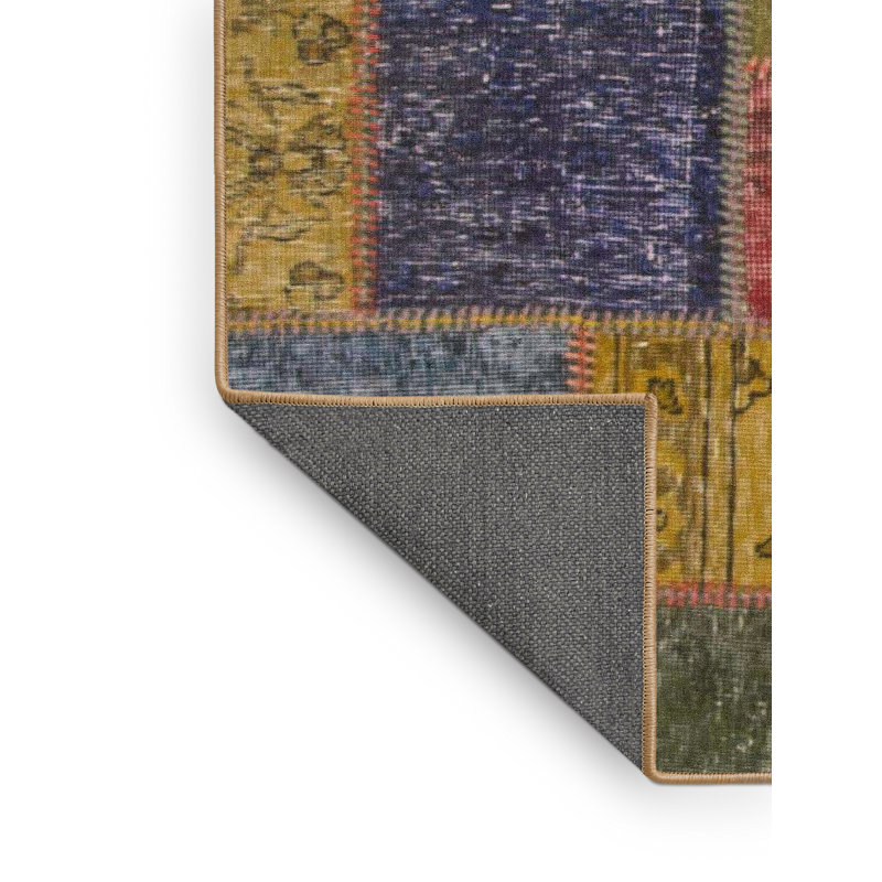 Abstract Indoor Rug, Rectangle 5' x 7'