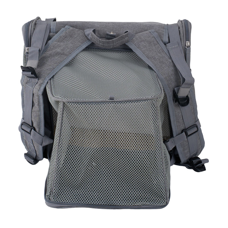 Oxford Fabric, Mesh, Metal Pet Carrier