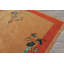 Tapis oriental multicolore touffeté à la main de style oriental art déco-705386498