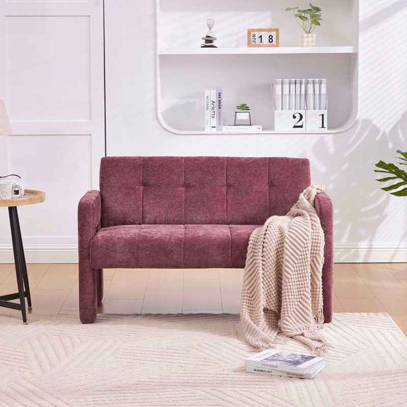 Fauteuil double Nordic, Vin rouge