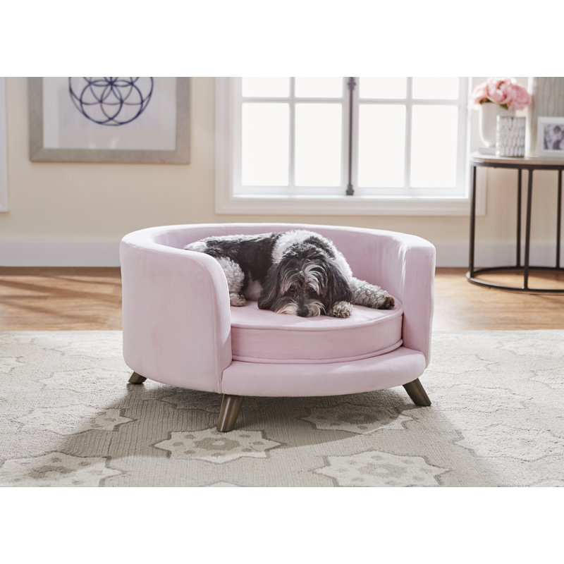 Polyester Pet Bed, Blush