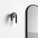 Jeremy 2 Light Steel Dimmable Armed Sconce