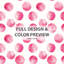 Pink Sparkle Dots Bedding-131226962