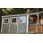Clubhouse Gable 8 ft. W x 16 ft. D Solid and Manufactured Wood Storage Shed