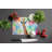 Hippie Animal Giraffe Glass Cutting Board