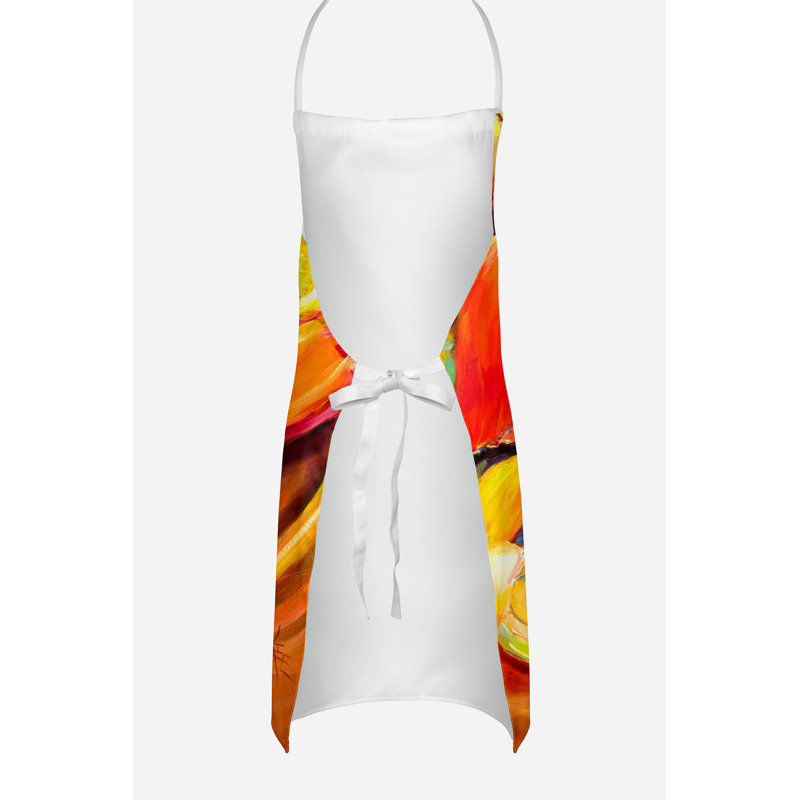 No Pattern Bib Apron