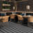 Casablanca Squares 8" x 8" Encaustic‑Look Patterned Porcelain Tile, wall & floor use-129973688