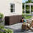175 Gal. Wicker Outdoor Storage Box with Liner