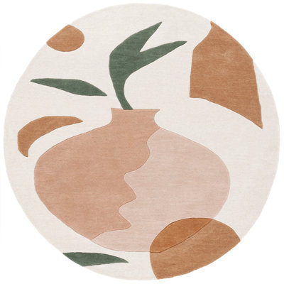 Nashae Hand Tufted Wool Pile Rug