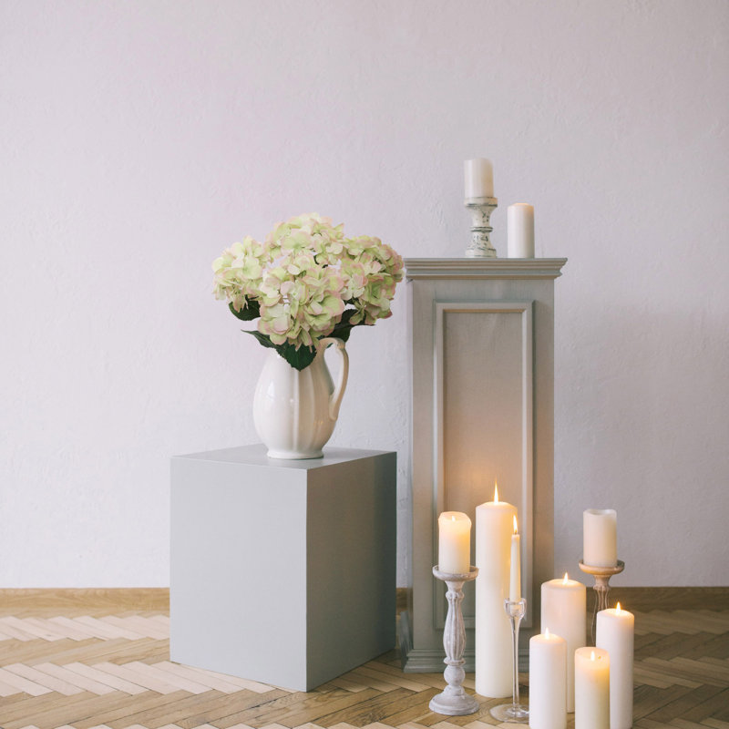 Arrangement floral d'hortensia