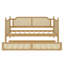Minimalist Rattan Daybed with Trundle-428265166