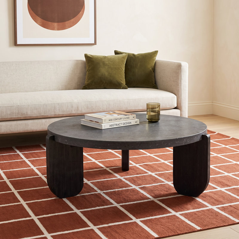 Broc Single Coffee Table, Black