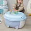 Dolphin-Shaped Toy Storage Box on Wheels