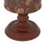 Vase en fer avec motifs floraux éclectiques