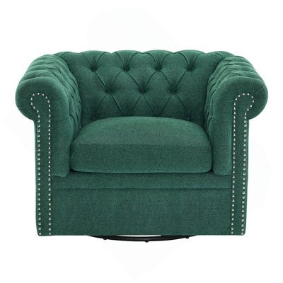 Chesterfield Swivel Club Chair