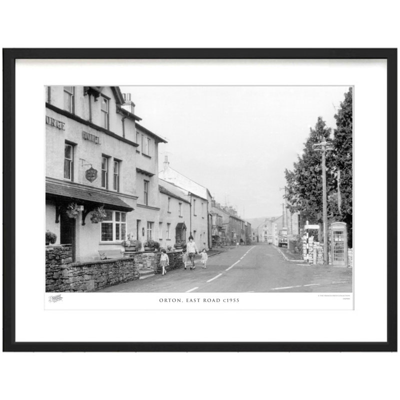 Orton, East Road C1955 - Single Picture Frame Print, 28cm H x 36cm W x 2.3cm D