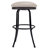 Swivel Upholstered Counter Stool with Metal Frame-48366674-48366677-27796881