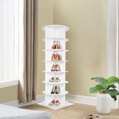 28 Pair 360° Rotating  Shoe Rack