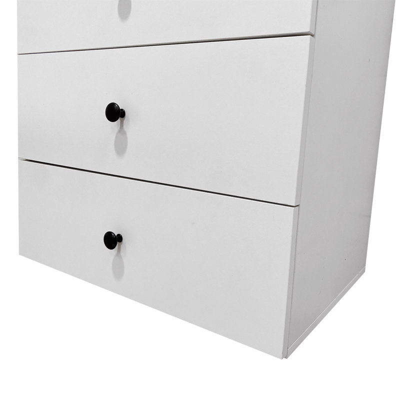 Système de rangement modulaire avec 8 tiroirs, système de rangement pour garde-robe